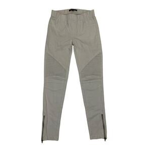 William B - Moto Jeggings in Gray